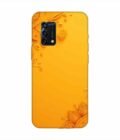 Oppo F19S Indian Flower Pattern Rangoli Background (1) Custom Printed Back Cover Design