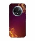 Oppo F27 Pro Plus (5G) Indian Flower Pattern Rangoli Background Custom Printed Back Cover Design