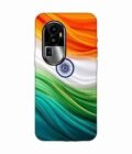 Oppo Reno 10 Pro Plus (5G) Indian Flag Abstract Background Republic Day Custom Printed Back Cover Design