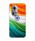 Oppo Reno 11 (5G) Indian Flag Abstract Background Republic Day Custom Printed Back Cover Design