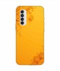 Oppo Reno 4 Pro Indian Flower Pattern Rangoli Background (1) Custom Printed Back Cover Design