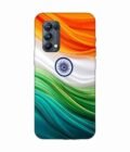 Oppo Reno 5 Pro (5G) Indian Flag Abstract Background Republic Day Custom Printed Back Cover Design