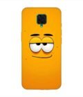 Poco M2 Pro cartoon face with big smile it Custom Printed Back Cover Design