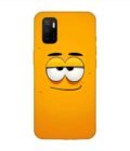 Poco M3 Pro (5G) cartoon face with big smile it Custom Printed Back Cover Design