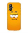 Poco M6 (5G) cartoon face with big smile it Custom Printed Back Cover Design