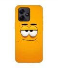 Poco M6 Pro (5G) cartoon face with big smile it Custom Printed Back Cover Design