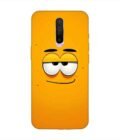 Poco X2 cartoon face with big smile it Custom Printed Back Cover Design