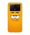 Poco X6 Pro (5G) cartoon face with big smile it Custom Printed Back Cover Design