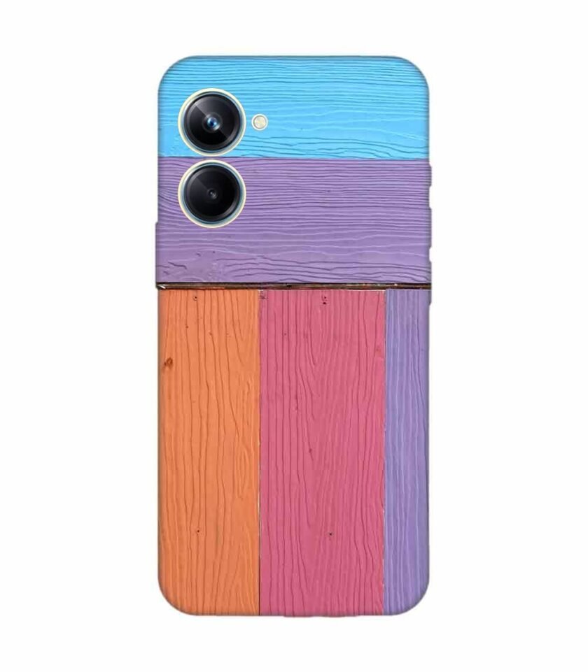 Realme 10 Pro Plus Full Frame Shot Multi Colored Wall By Swimming Pool Custom Printed Back Cover Design
