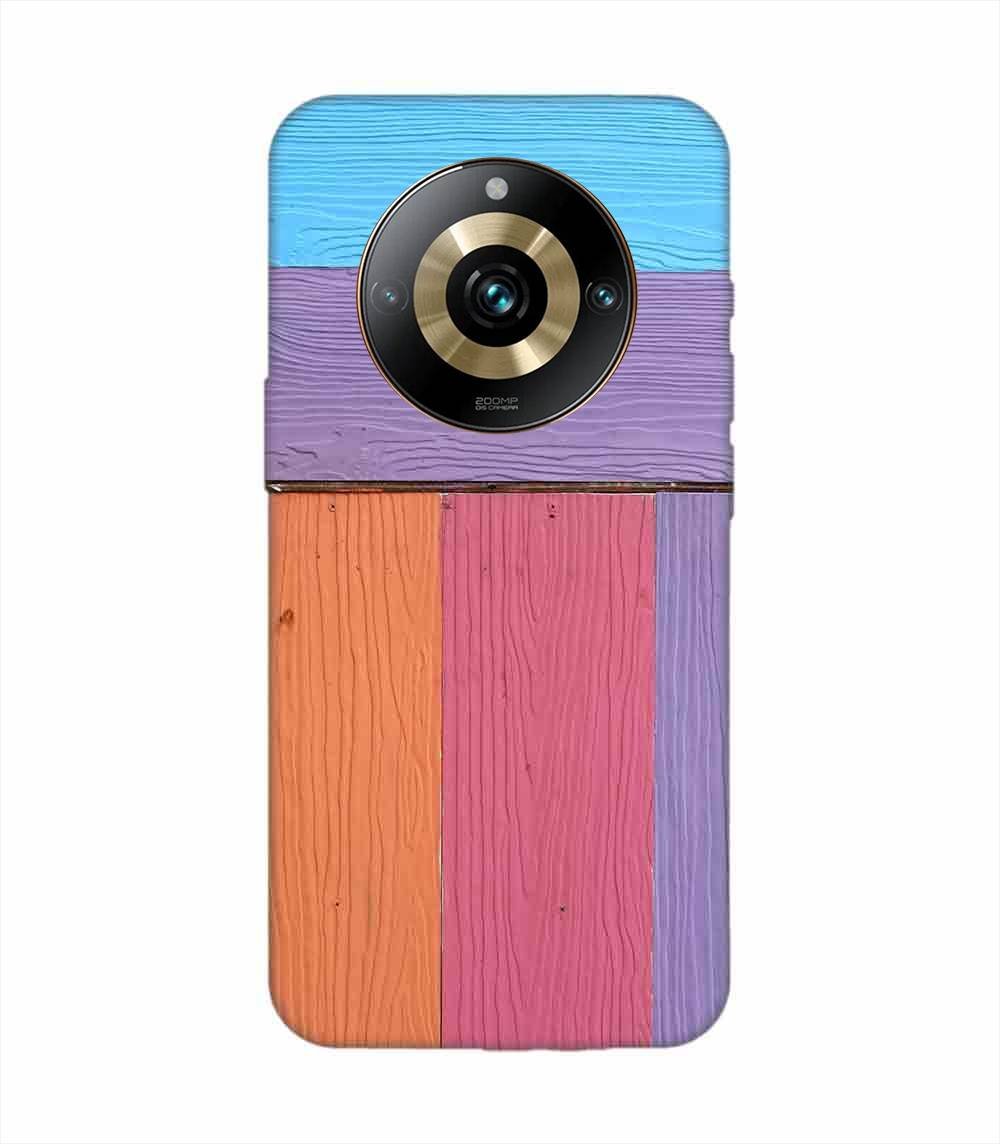 Realme 11 Pro (5G) Full Frame Shot Multi Colored Wall By Swimming Pool Custom Printed Back Cover Design