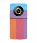 Realme 11 Pro Plus (5G) Full Frame Shot Multi Colored Wall By Swimming Pool Custom Printed Back Cover Design