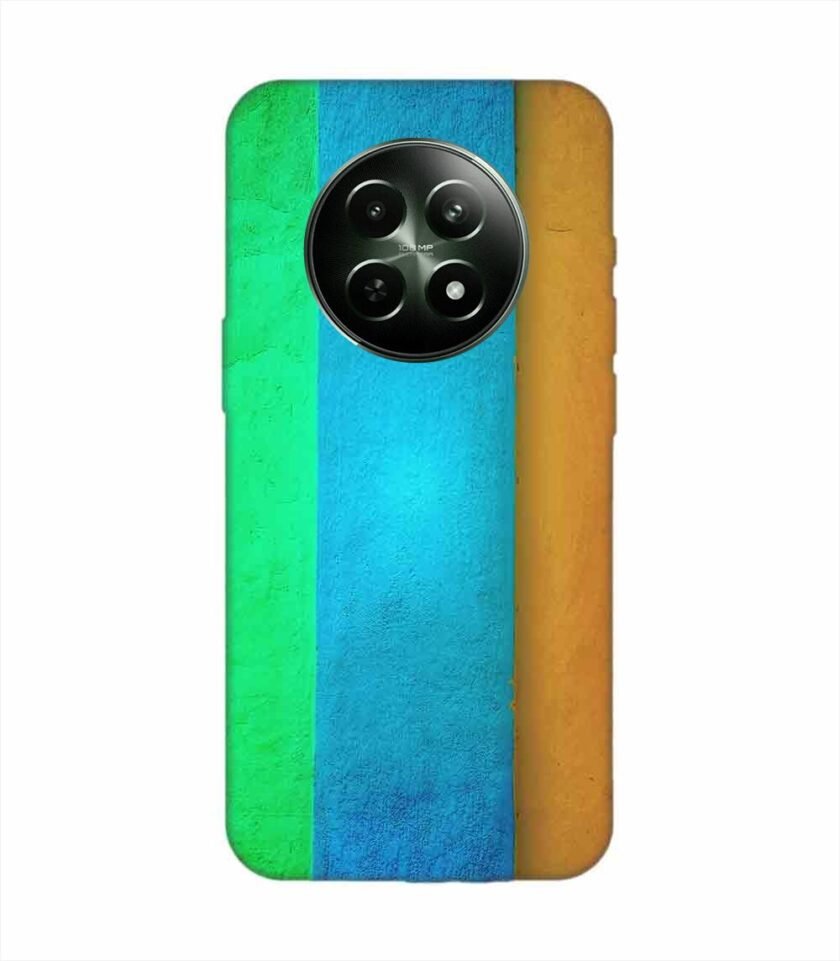 Realme 12 (5G) Full Frame Shot Green Wall Custom Printed Back Cover Design