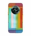 Realme 12 Plus (5G) Full Frame Shot Multi Colored Wall Custom Printed Back Cover Design