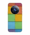 Realme 12 Pro Plus (5G) Full Frame Shot Multi Colored Wall (1) Custom Printed Back Cover Design