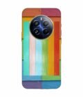 Realme 12 Pro Plus (5G) Full Frame Shot Multi Colored Wall Custom Printed Back Cover Design