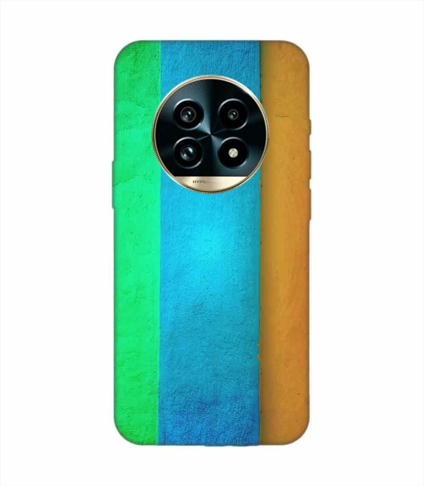 Realme 13 Pro (5G) Full Frame Shot Green Wall Custom Printed Back Cover Design