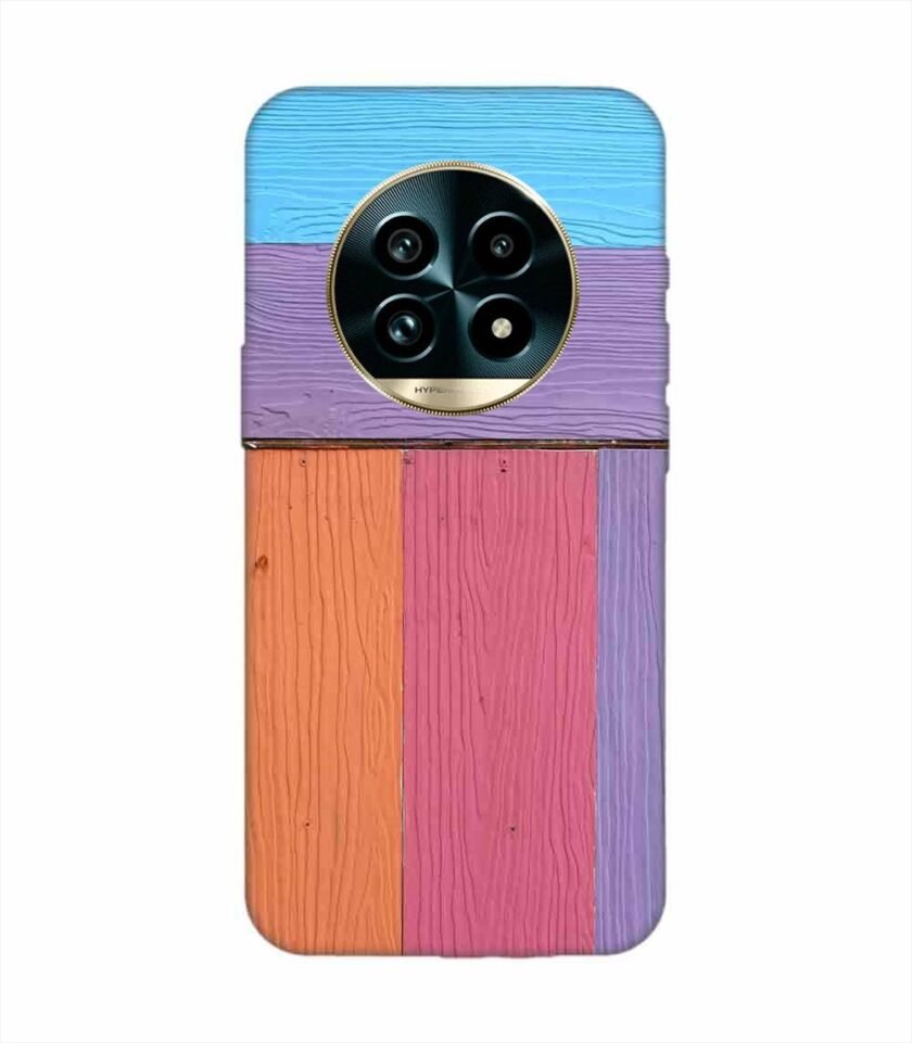 Realme 13 Pro (5G) Full Frame Shot Multi Colored Wall By Swimming Pool Custom Printed Back Cover Design
