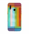 Realme 3 Pro Full Frame Shot Multi Colored Wall Custom Printed Back Cover Design