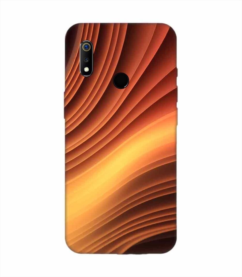 Realme 3 Pro Full Frame Shot Pattern Custom Printed Back Cover Design