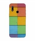 Realme 3 Full Frame Shot Multi Colored Wall (1) Custom Printed Back Cover Design