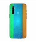 Realme 5 Full Frame Shot Green Wall Custom Printed Back Cover Design