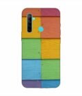 Realme 5 Full Frame Shot Multi Colored Wall (1) Custom Printed Back Cover Design