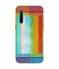 Realme 5 Full Frame Shot Multi Colored Wall Custom Printed Back Cover Design