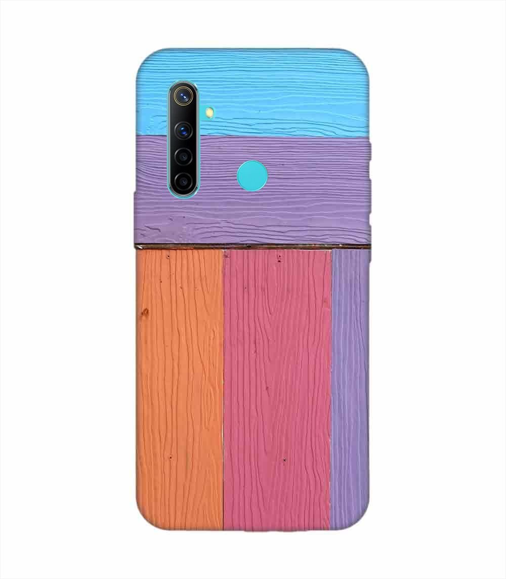 Realme 5 Full Frame Shot Multi Colored Wall By Swimming Pool Custom Printed Back Cover Design