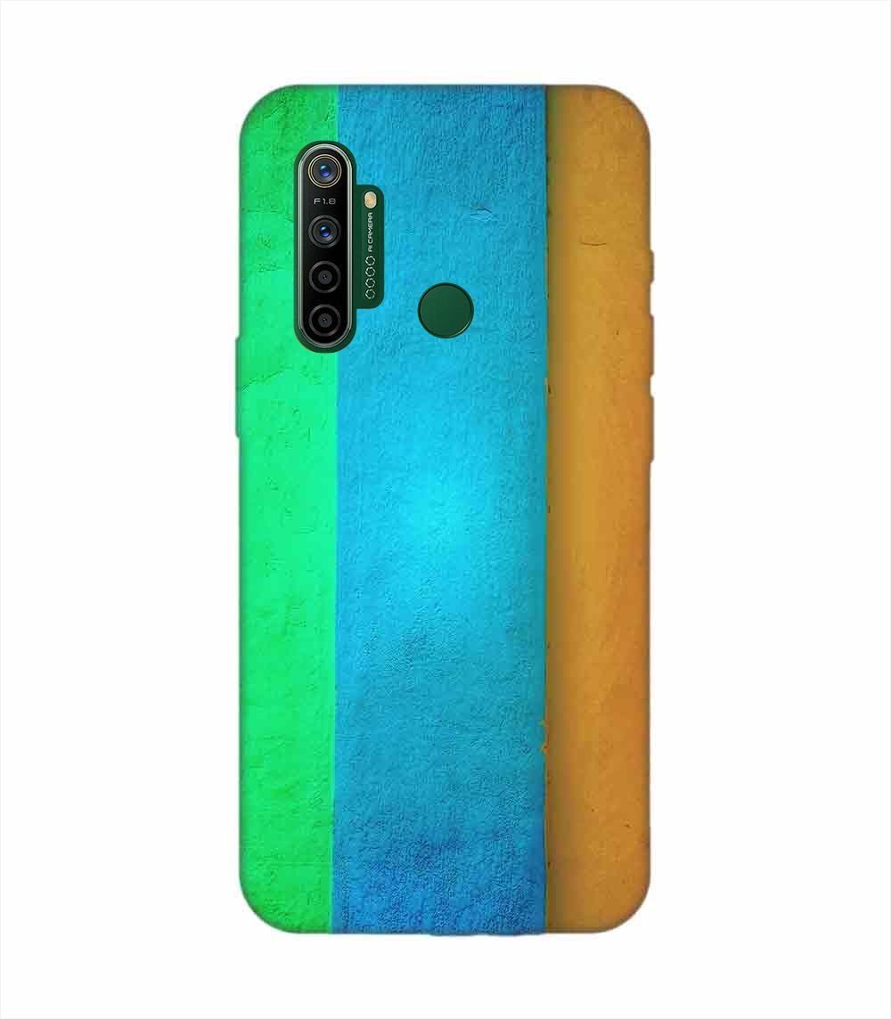 Realme 5I Full Frame Shot Green Wall Custom Printed Back Cover Design