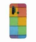 Realme 5I Full Frame Shot Multi Colored Wall (1) Custom Printed Back Cover Design