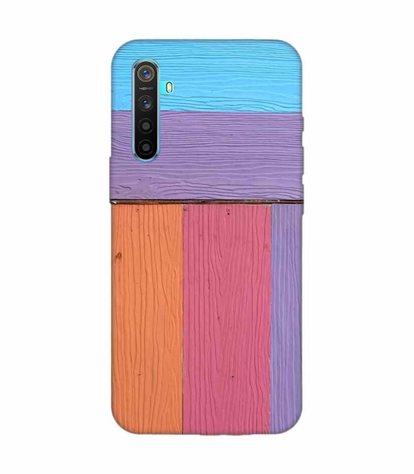 Realme 5S Full Frame Shot Multi Colored Wall By Swimming Pool Custom Printed Back Cover Design
