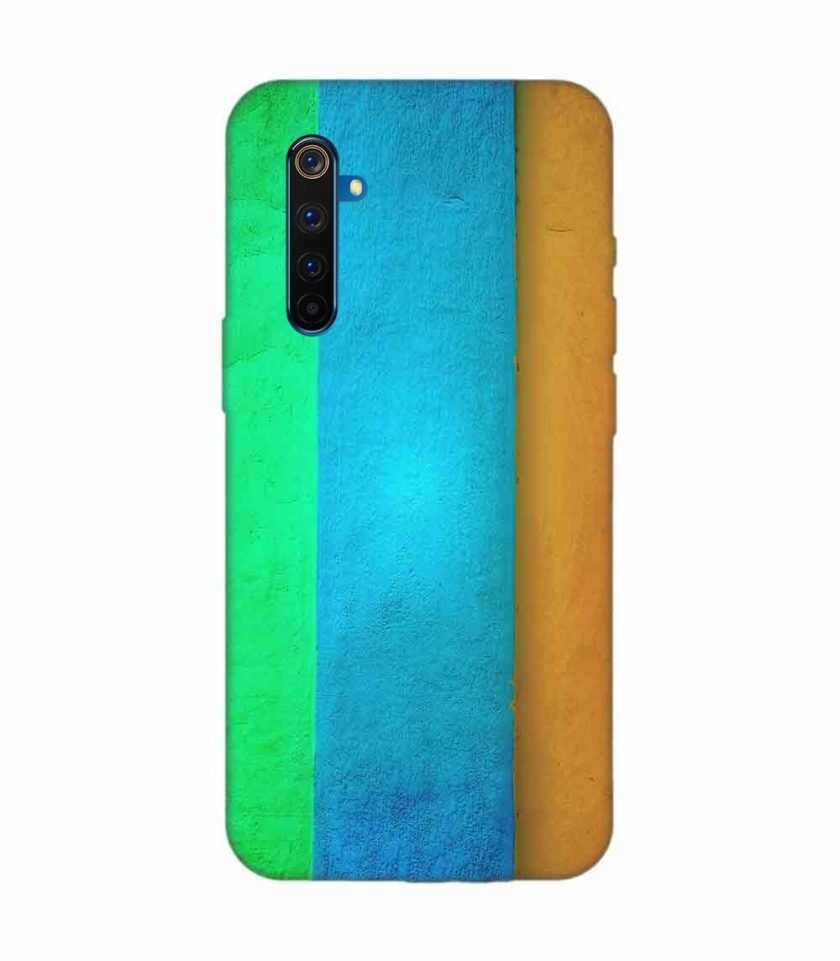 Realme 6 Pro Full Frame Shot Green Wall Custom Printed Back Cover Design