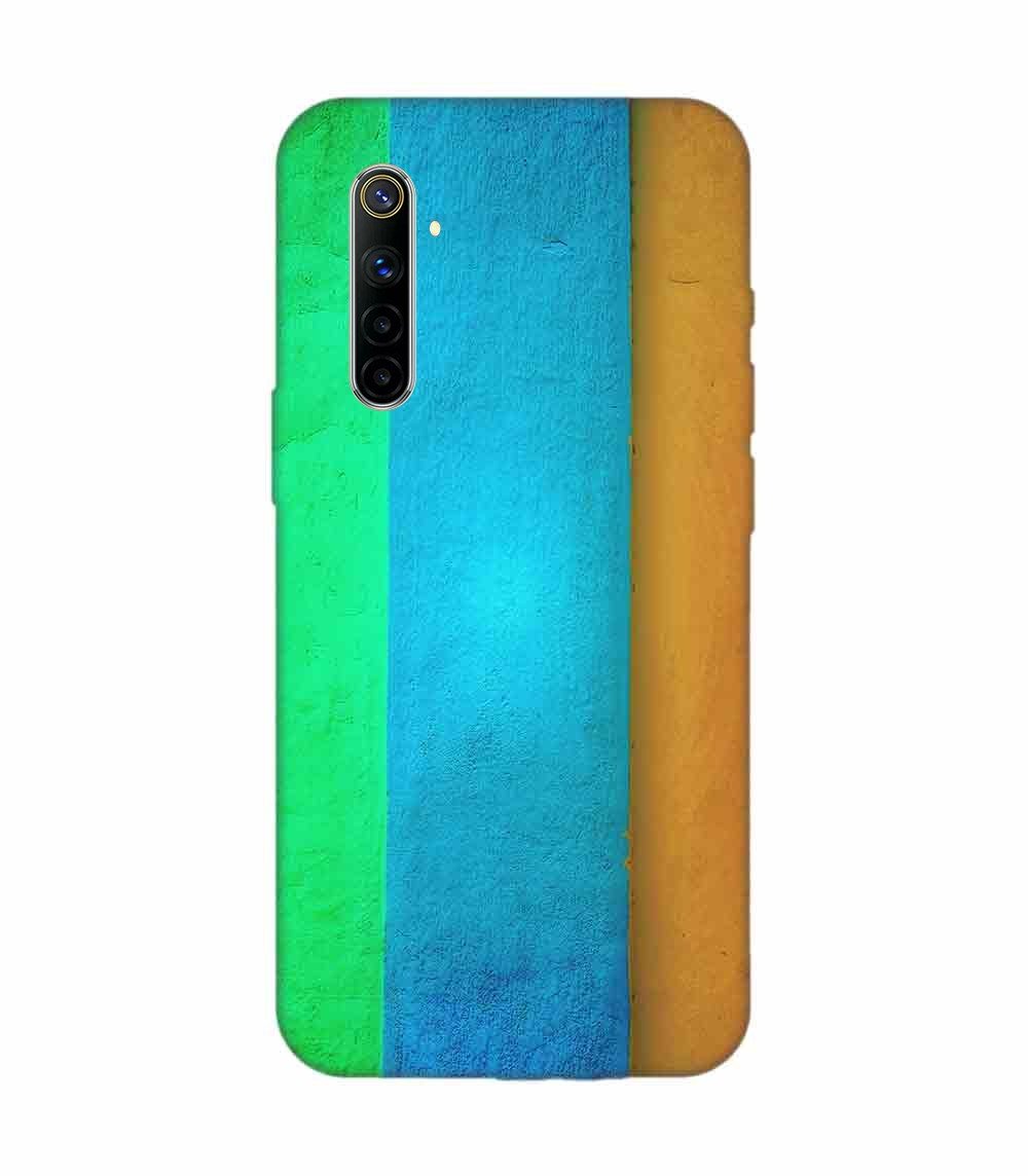 Realme 6 Full Frame Shot Green Wall Custom Printed Back Cover Design