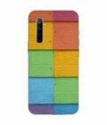 Realme 6 Full Frame Shot Multi Colored Wall (1) Custom Printed Back Cover Design
