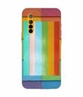 Realme 6S Full Frame Shot Multi Colored Wall Custom Printed Back Cover Design