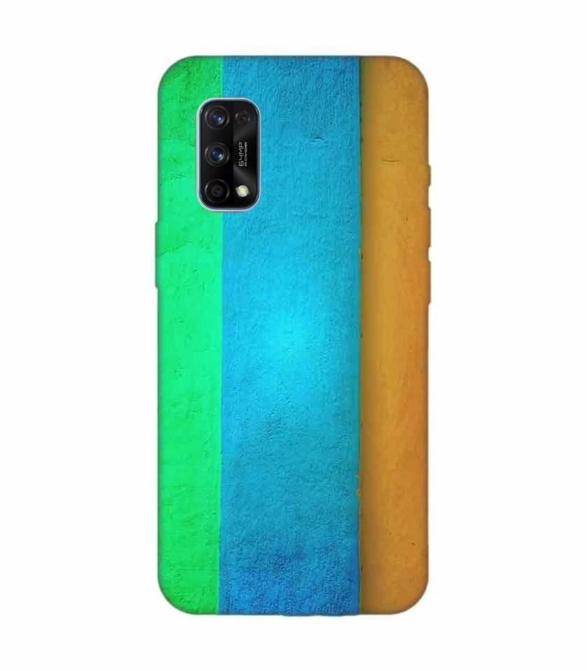 Realme 7 Pro Full Frame Shot Green Wall Custom Printed Back Cover Design