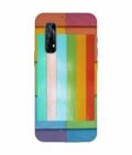 Realme 7 Full Frame Shot Multi Colored Wall Custom Printed Back Cover Design