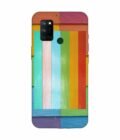 Realme 7I Full Frame Shot Multi Colored Wall Custom Printed Back Cover Design