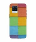 Realme 8 Pro Full Frame Shot Multi Colored Wall (1) Custom Printed Back Cover Design