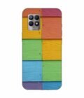 Realme 8I Full Frame Shot Multi Colored Wall (1) Custom Printed Back Cover Design