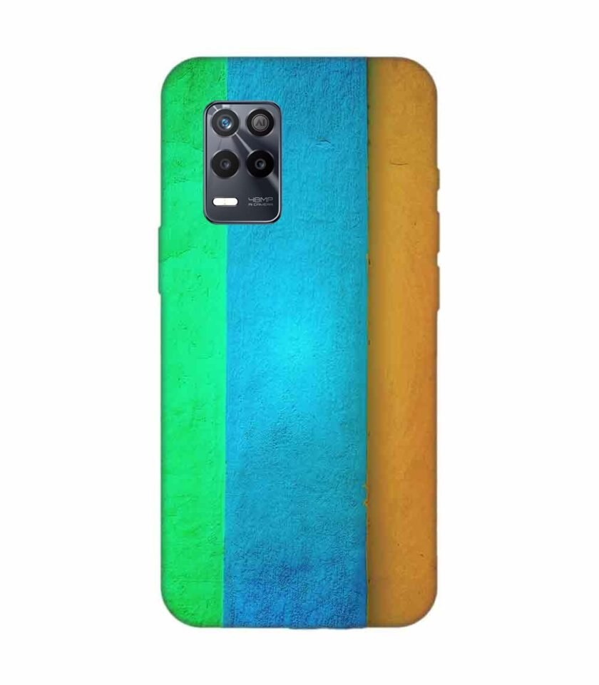 Realme 8S (5G) Full Frame Shot Green Wall Custom Printed Back Cover Design