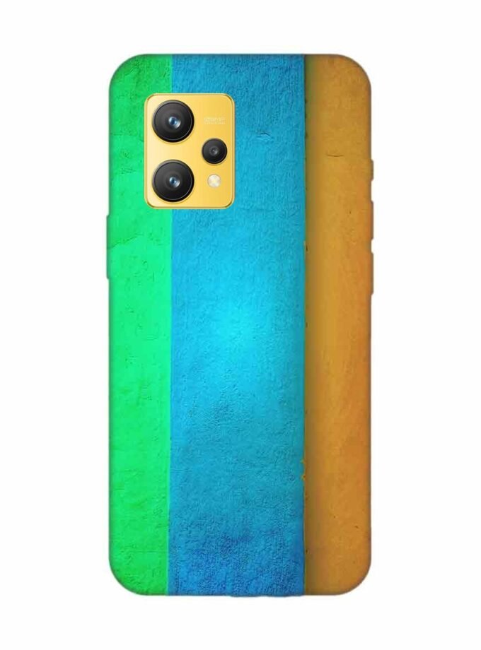 Realme 9 (4G) Full Frame Shot Green Wall Custom Printed Back Cover Design