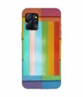 Realme 9I (5G) Full Frame Shot Multi Colored Wall Custom Printed Back Cover Design