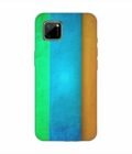 Realme C11 (2020) Full Frame Shot Green Wall Custom Printed Back Cover Design