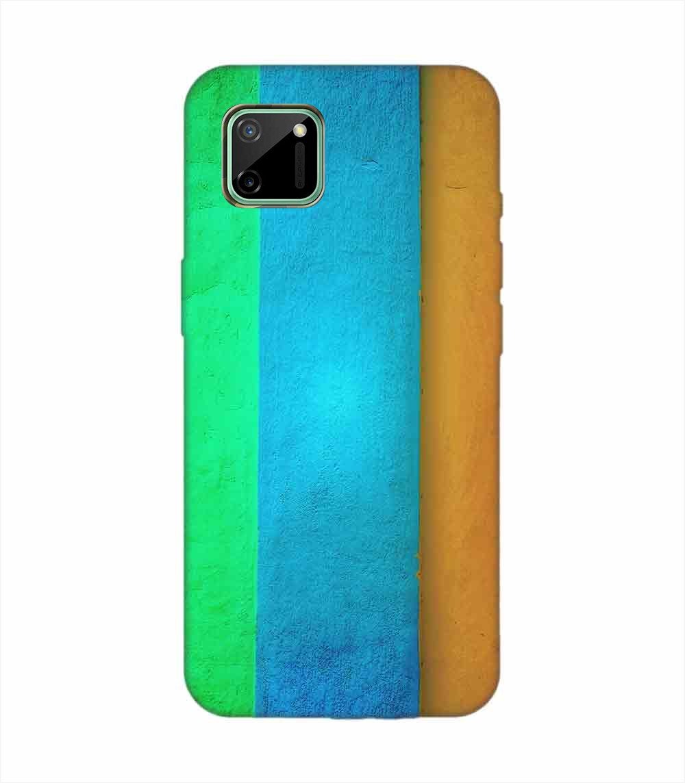 Realme C11 (2020) Full Frame Shot Green Wall Custom Printed Back Cover Design