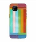 Realme C11 (2021) Full Frame Shot Multi Colored Wall Custom Printed Back Cover Design