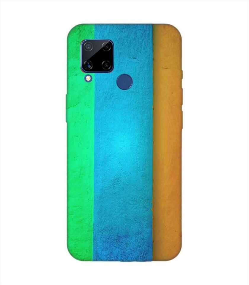 Realme C15 Full Frame Shot Green Wall Custom Printed Back Cover Design