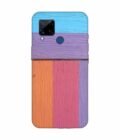 Realme C15 Full Frame Shot Multi Colored Wall By Swimming Pool Custom Printed Back Cover Design