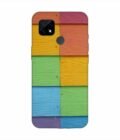 Realme C21 Full Frame Shot Multi Colored Wall (1) Custom Printed Back Cover Design