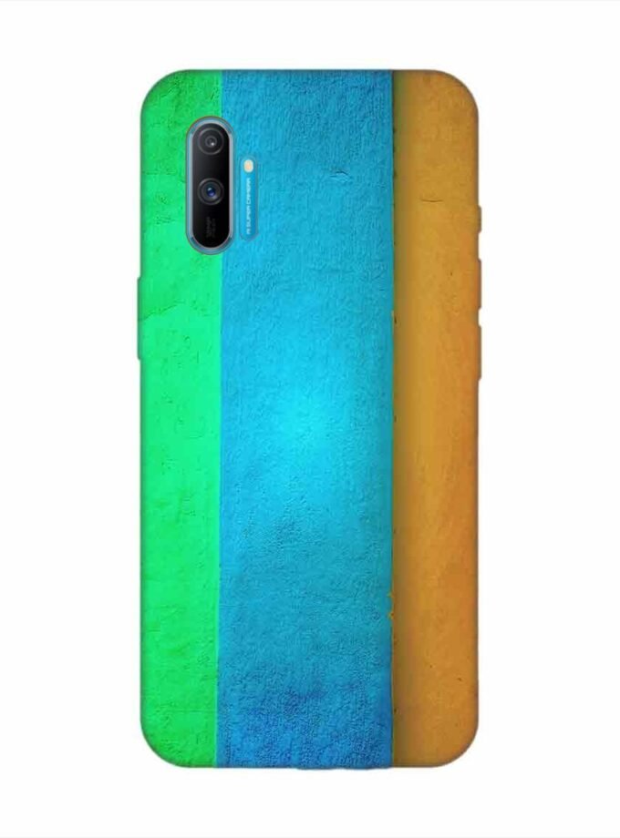 Realme C3 Full Frame Shot Green Wall Custom Printed Back Cover Design